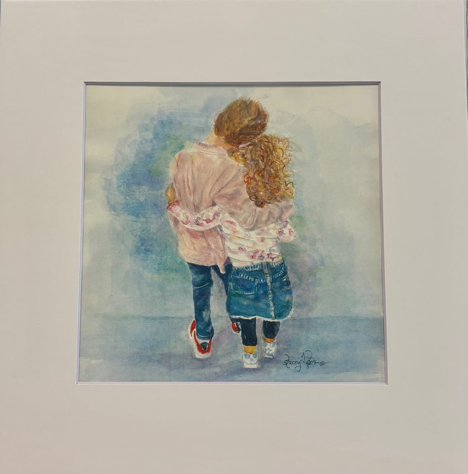 Watercolor artwork by Stacey Lipton