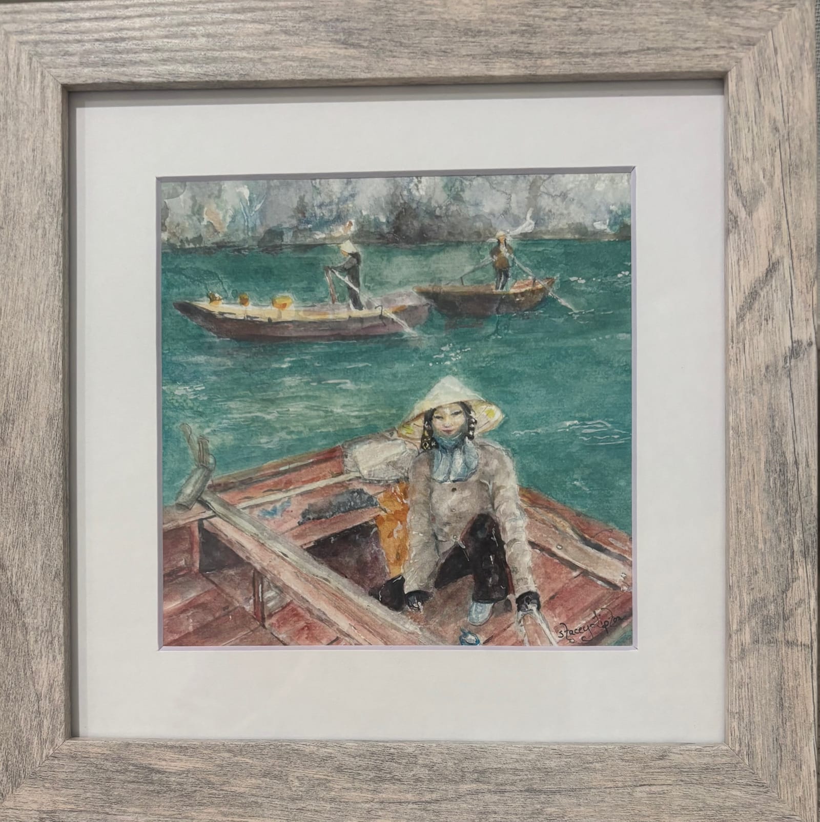 Watercolor artwork by Stacey Lipton